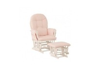 pink nursery rocker